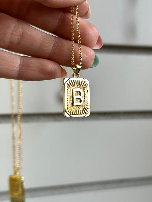 Letter Luxe Necklace