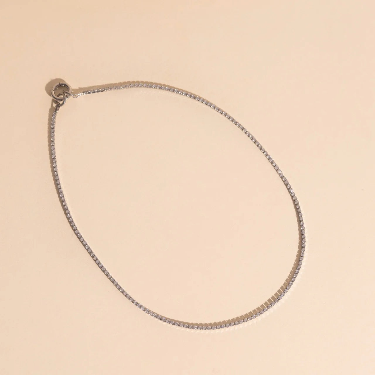 Micro Tennis Necklace