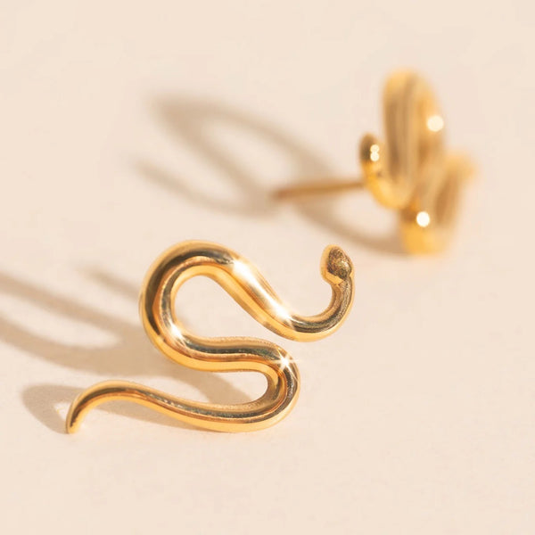 Snake Stud Earrings