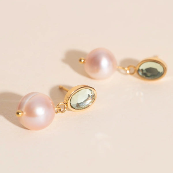 Blush Grove Stud Earrings