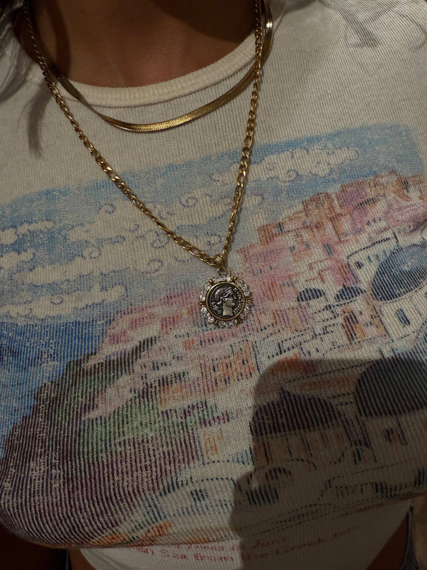 Valentina Medallion Necklace