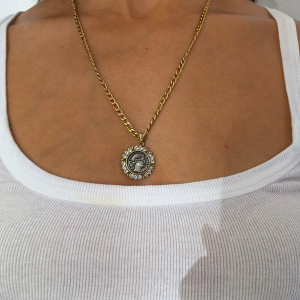 Valentina Medallion Necklace