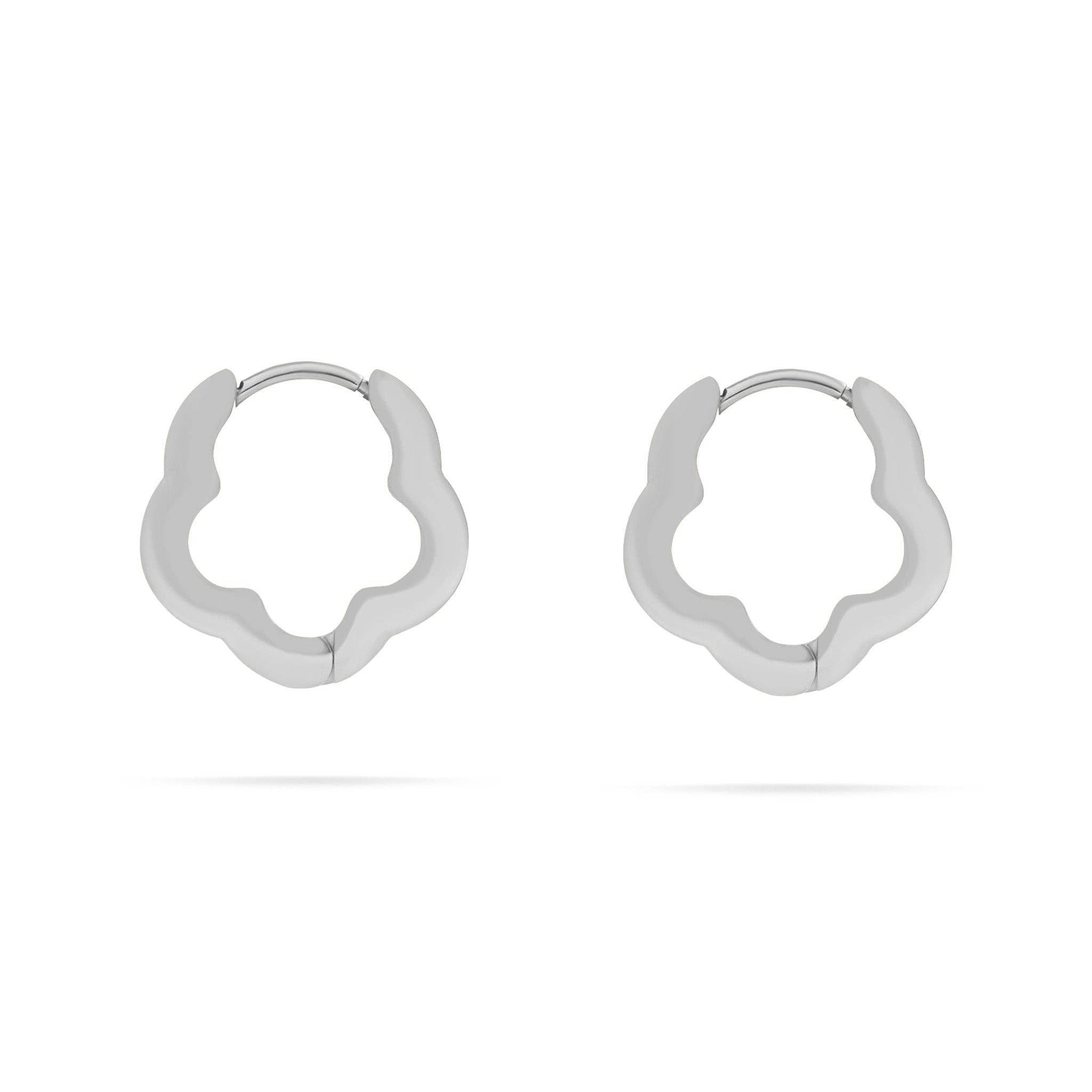 Flora Huggie Earrings