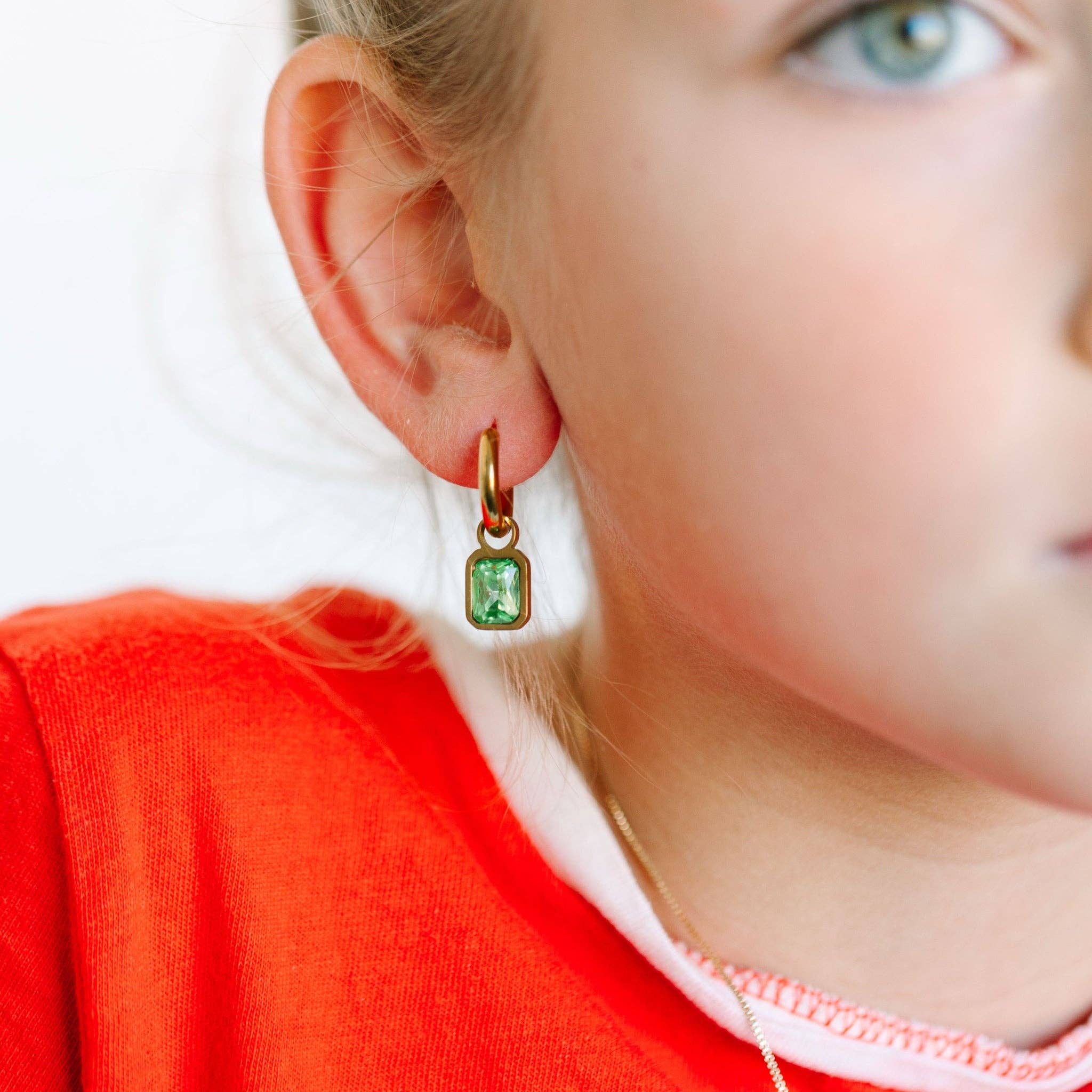 Emerald Gem Charms