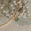Riley Turquoise Hoops