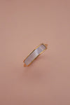 Iridescent Band Gold Ring