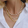 Layered Pearl Necklaces