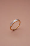 Iridescent Band Gold Ring