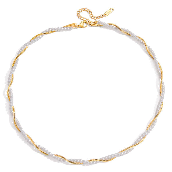 Layered Pearl Necklaces