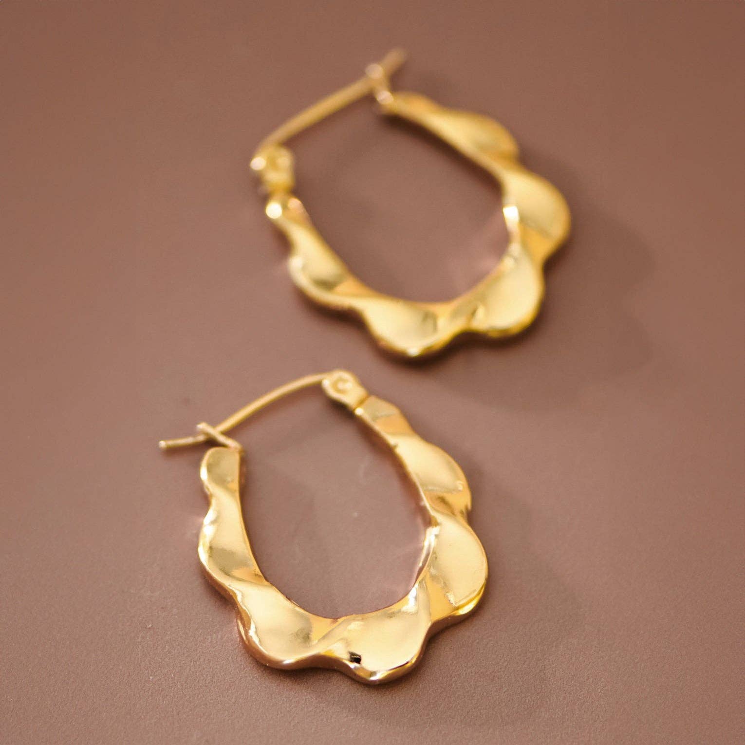 Camille Hoop Earrings