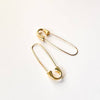 Safety Pin Hoops