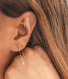 MARGUERITE THREADER EARRINGS
