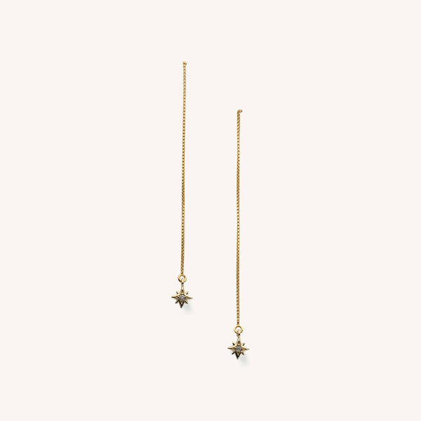 MARGUERITE THREADER EARRINGS
