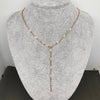 Linked Y Necklace