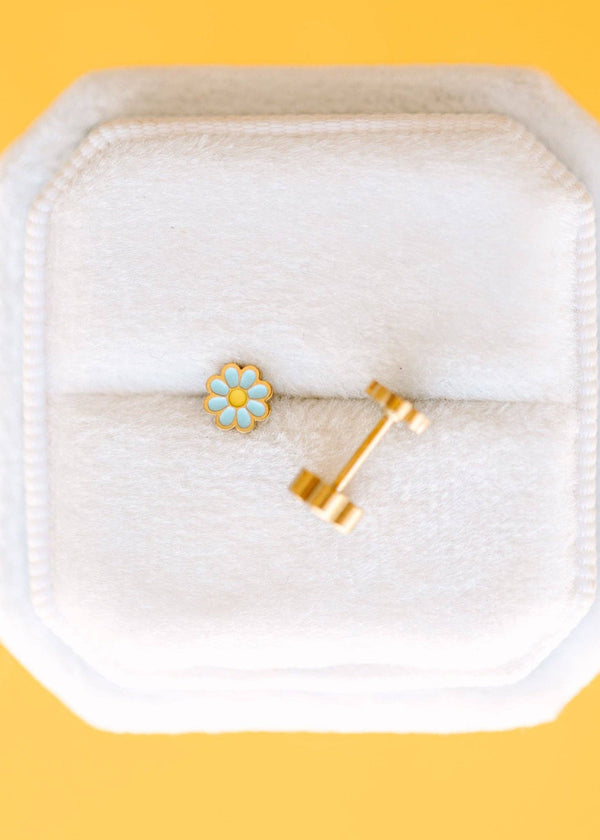 Light Blue Tiny Daisy