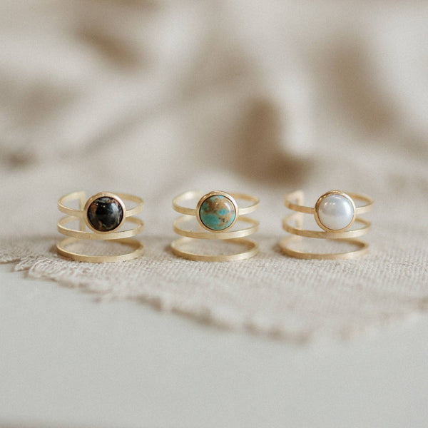 Strata Ring // Turquoise