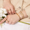 Stone Abstract Stacking Ring