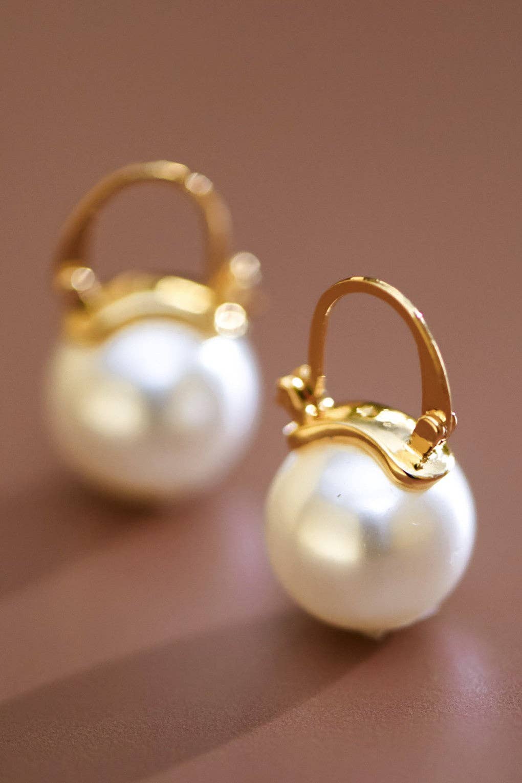 Bubble Pearl Drop Earrings
