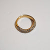 Wavy Pave Ring