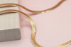 Harper Necklace || Herringbone Snake Chain