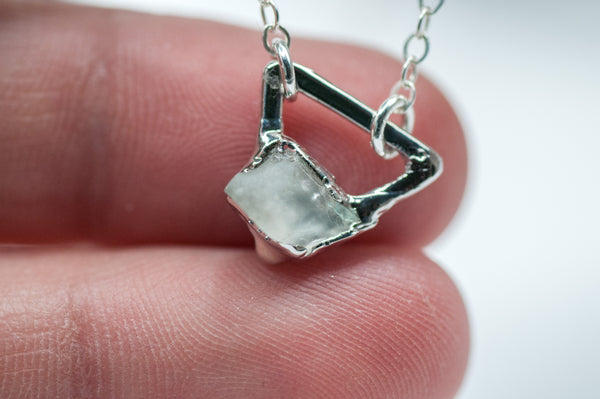 Libyan Desert Glass Necklace || Tektite Goddess Necklace