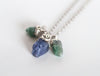 Personalized Birthstone Charm Necklace || Mother's Necklace