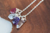 Personalized Birthstone Charm Necklace || Mother's Necklace
