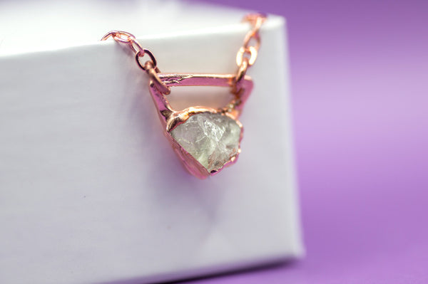 Libyan Desert Glass Necklace || Tektite Goddess Necklace